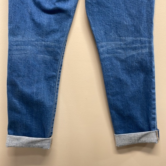 NWOT Loft The Girlfriend Mid Rise Jeans in Original Mid Indigo Wash Denim 26/2 - Picture 6 of 16